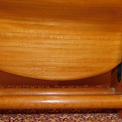 Vintage Large Wooden Sailboat w/ Stand
