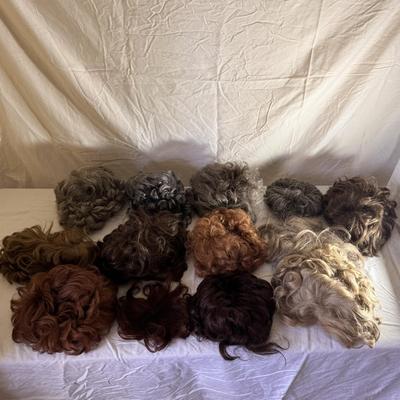 Several Neutral Hair Colored Wigs (PBC-DZ)