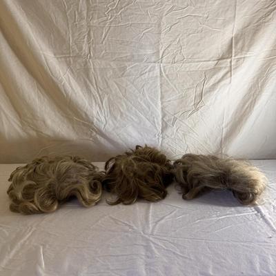 Several Neutral Hair Colored Wigs (PBC-DZ)