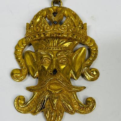 Lucien Piccard jester necklace King Neptune