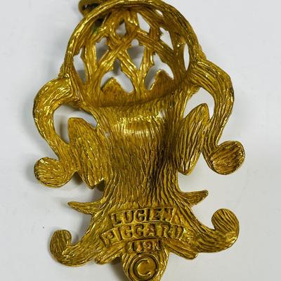 Lucien Piccard jester necklace King Neptune
