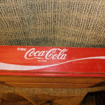 Vintage Wooden Coca Cola Crate 18”x11.75”x4”