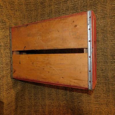 Vintage Wooden Coca Cola Crate 18”x11.75”x4”