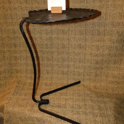 Vintage Salterini Metal Lilly Pad Plant Stand 20.5” Tall