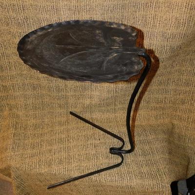 Vintage Salterini Metal Lilly Pad Plant Stand 20.5” Tall