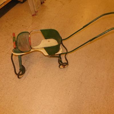 Vintage ‘50’s Taylor Tot Metal Stroller/Walker 51”x26”x19”