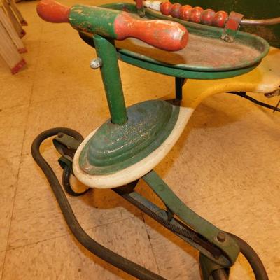 Vintage ‘50’s Taylor Tot Metal Stroller/Walker 51”x26”x19”