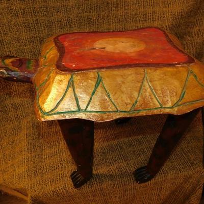 Vintage Long Legged Turtle Table 17” Tall