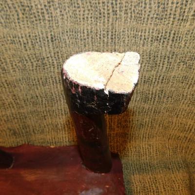 Vintage Long Legged Turtle Table 17” Tall