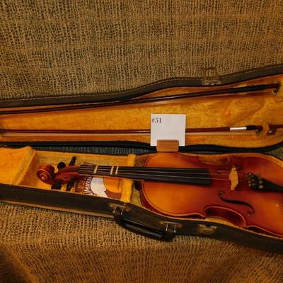 Vintage 1980’s JOSEF LORENZ 4/4 Student Violin, Czech Republic