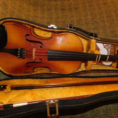 Vintage 1980’s JOSEF LORENZ 4/4 Student Violin, Czech Republic