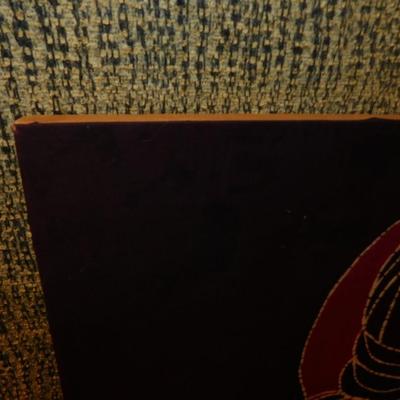 Guatemalan Art Print on Stretched Fabric 31”x17”