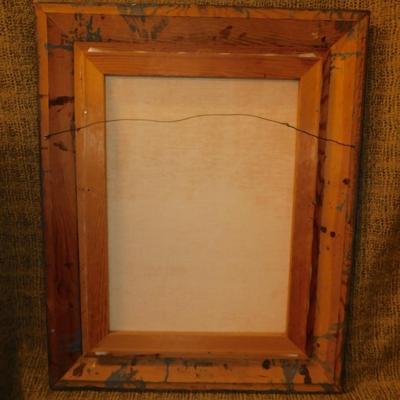 Framed Autumnal Barn Painting by Joan Johnson 30.75”x25”