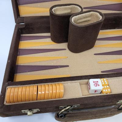 Vintage Backgammon In Dior Case
