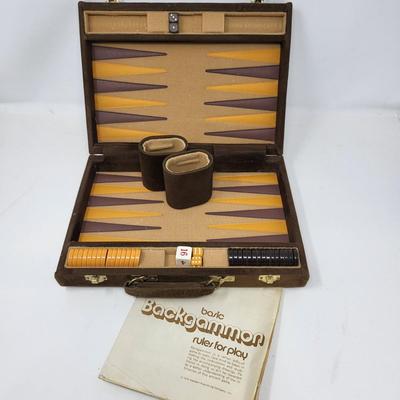 Vintage Backgammon In Dior Case