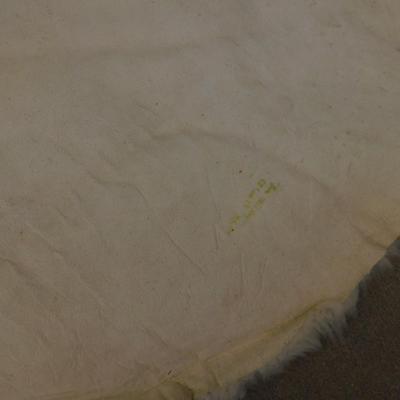 Small White Sheep Skin Rug 28"x44"