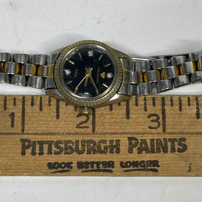 Vintage Jules Jurgensen Watch Women Gold and Silver Tone