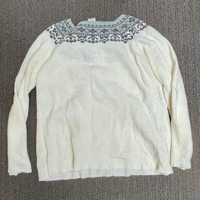 White Stag XL Women's Henley-Style Sweater