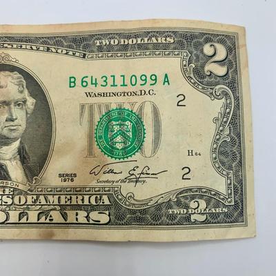1976 $2 Bill - New York