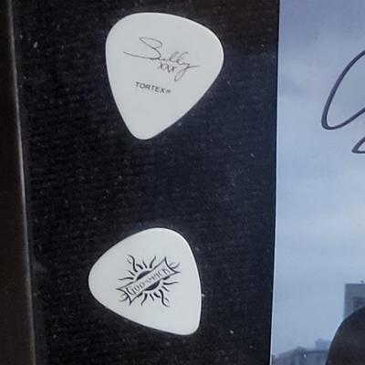 Autographed Godsmack Framed Rock Memoribilia