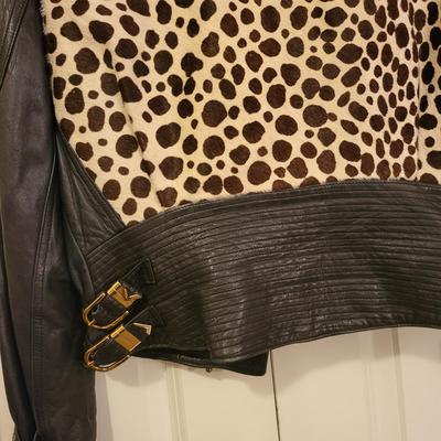 1980's Women's Begedor leather Jacket Italy
