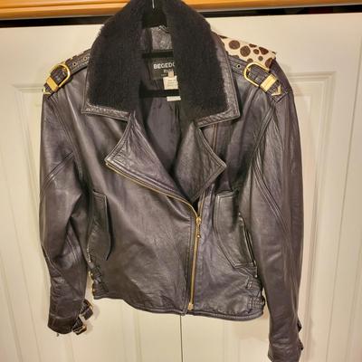 1980's Women's Begedor leather Jacket Italy