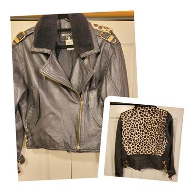 1980's Women's Begedor leather Jacket Italy