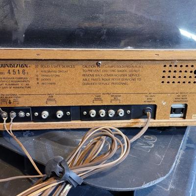 Vintage Sound design receiver/record player and GE speakers