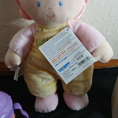 Brand new baby gifts - Addison personalized sippy cup - Hallmark Keepsake ornament- Rattles and more