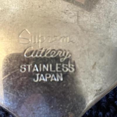 VINTAGE SUPREME STAINLESS FLATWARE JAPAN