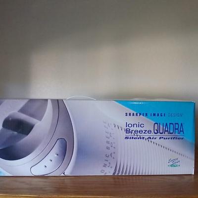 Sharper Image Ionic Breeze Quadra Silent Air Purifier