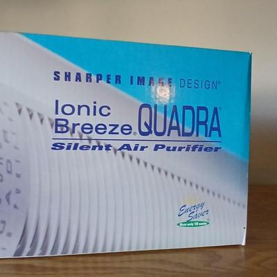 Sharper Image Ionic Breeze Quadra Silent Air Purifier