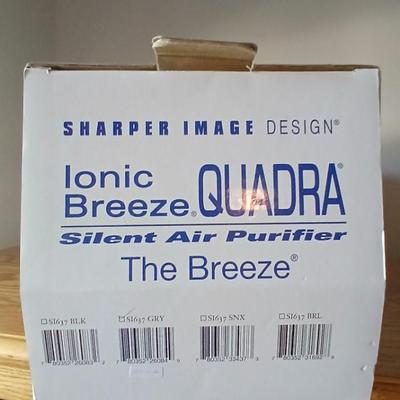 Sharper Image Ionic Breeze Quadra Silent Air Purifier