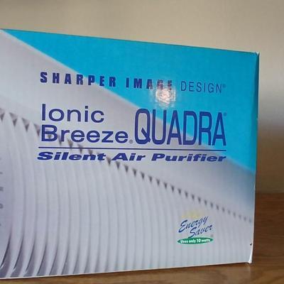 Sharper Image Ionic Breeze Quadra Silent Air Purifier