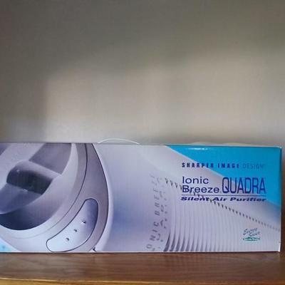 Sharper Image Ionic Breeze Quadra Silent Air Purifier
