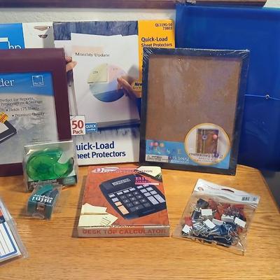 Office supplies - calculator - corkboard - photo paper and much more ALL NEW!