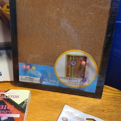 Office supplies - calculator - corkboard - photo paper and much more ALL NEW!