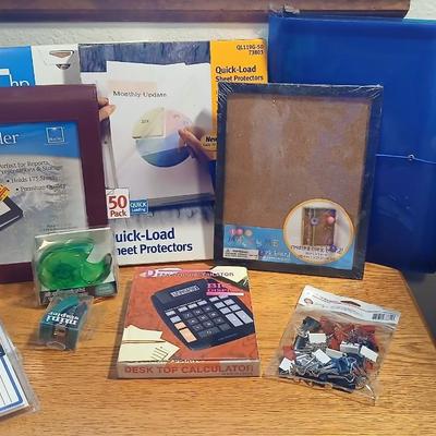 Office supplies - calculator - corkboard - photo paper and much more ALL NEW!