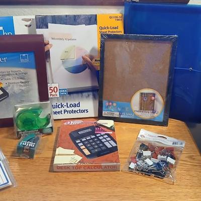 Office supplies - calculator - corkboard - photo paper and much more ALL NEW!