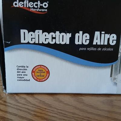 Three brand new Deflect-o Air Deflector for household floor vents