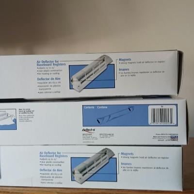 Three brand new Deflect-o Air Deflector for household floor vents