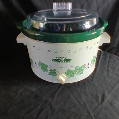Three-piece Rival Crock-pot