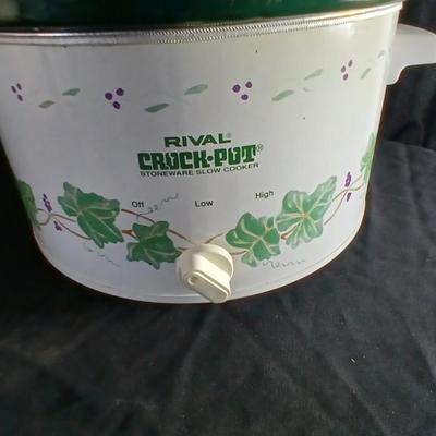 Three-piece Rival Crock-pot