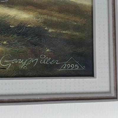 Numbered and signed framed Artwork Fall Glory Print by Gary P Miller