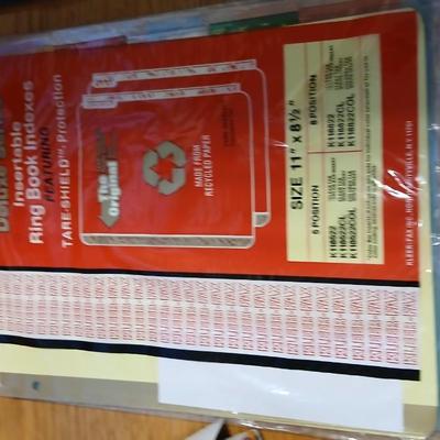 Office supplies - Hanging file folders, and more