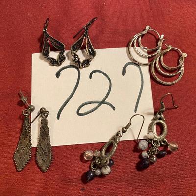 Pierced Earring Lot