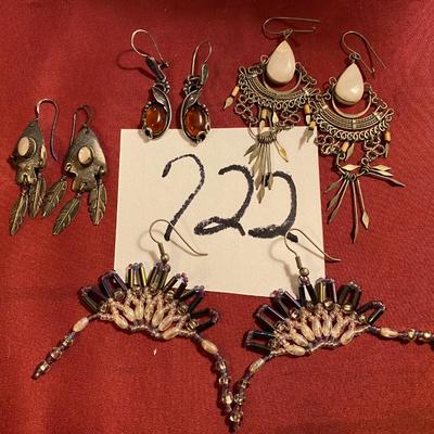 Pierced Earring Lot
