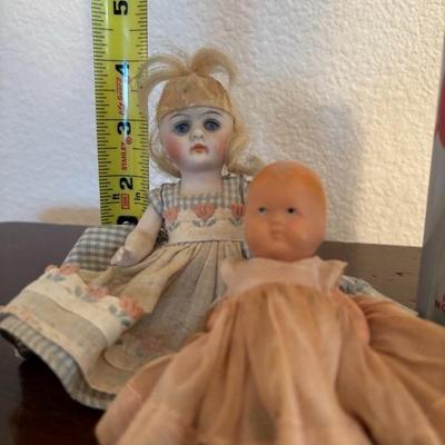 Lot 46 - Small Antique Dolls