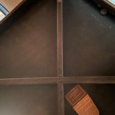 Lot 45 - Square Solid Wood Table with Inlay Top