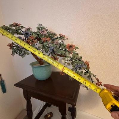 Lot 44 - Large Jade Flower in a Pot